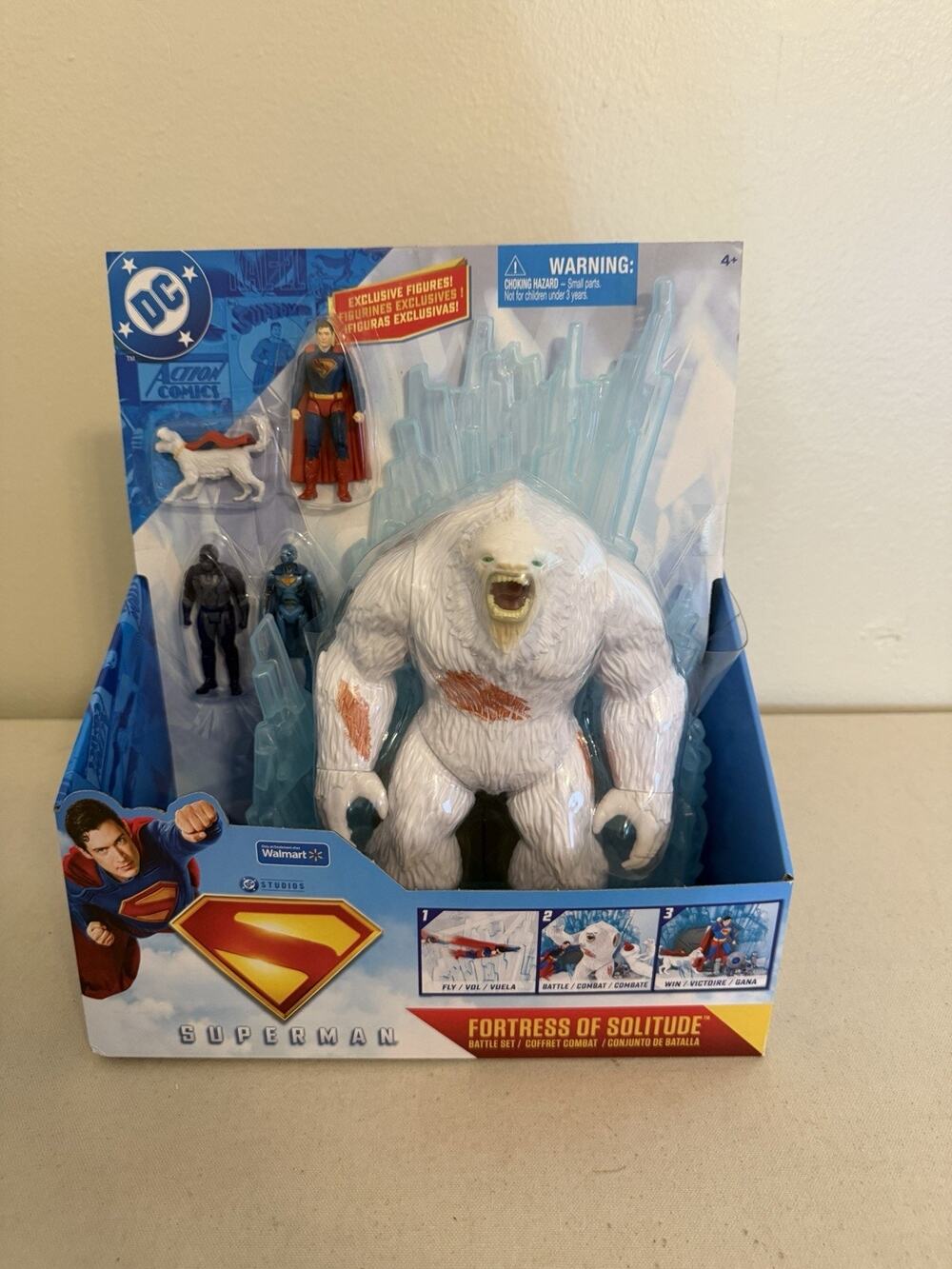 DC Comics Superman Fortress of Solitude Battle Set NEW